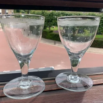 ライトニングアートグラス、リキュールグラスの中に ライトニングアートグラス、リキュールグラスの中に