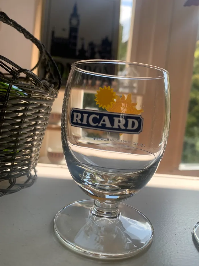 Sold out フランスRICARD (リカール)のグラス5点セット