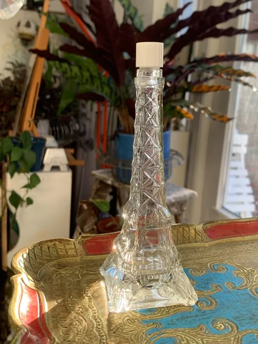 フランス エッフェル塔 ガラス ボトル 香水瓶 ヴィンテージ