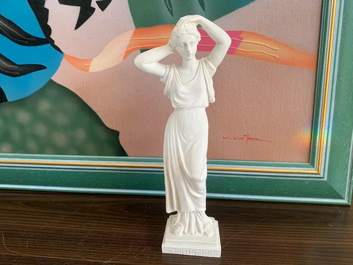 ギリシャ製 女神像 置物 フィギュア アンティーク