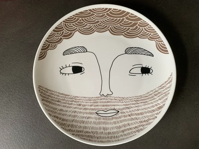 Donna Wilsonドナ・ウィルソン 陶器 大皿 絵皿 ヴィンテージ