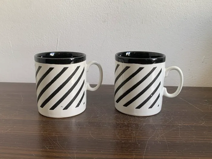 イギリス製 Just Mugs マグカップ ヴィンテージ 陶器 2つセット ③