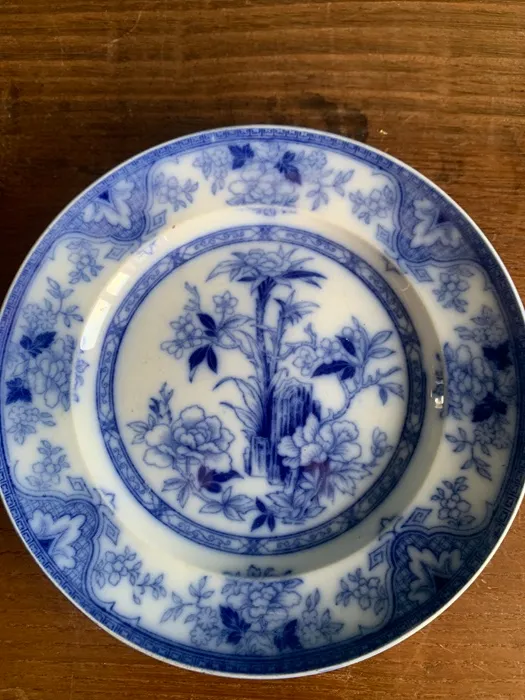 19世紀初頭 WEDGWOOD ウェッジウッド NANKIN アンティークプレート 皿 陶器