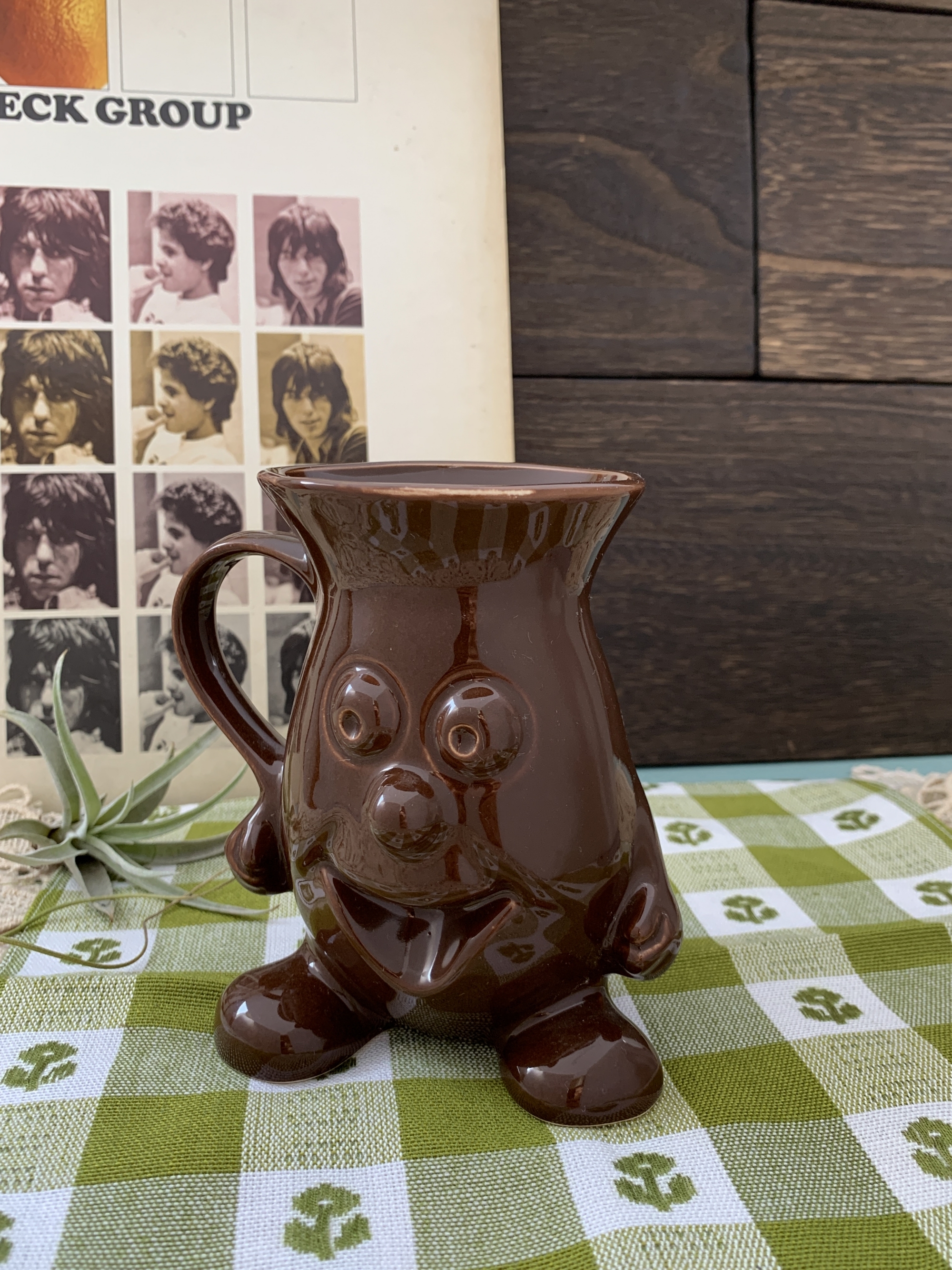 -SOLD OUT-イギリス 80s CADBURY(キャドバリー) キャラクター チョコレート マグカップ 陶器 ヴィンテージ
