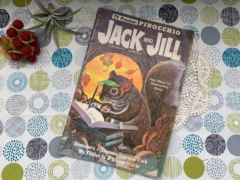 アメリカ 1968年11月号 Jack & Jill(ジャック アンド ジル) ヴィンテージ 児童書 雑誌
