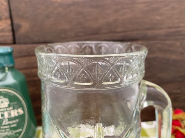 【20%OFF】アメリカ 80s ANCHOR GLASS CONTAINER CORPORATION(アンカーグラス) 自由の女神 特大 ビアグラス ヴィンテージ