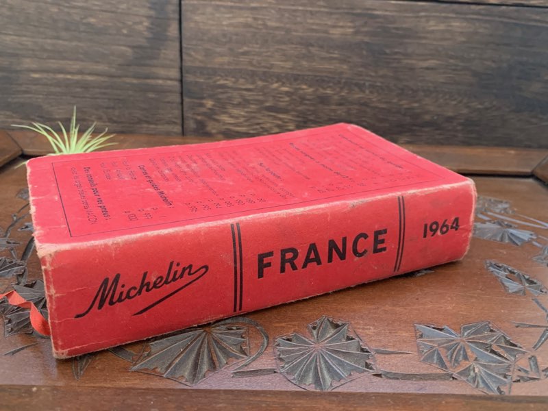 -SOLDOUT-フランス 1964年 60s Michelin(ミシュラン) ヴィンテージ ミシュランガイドブック 古書