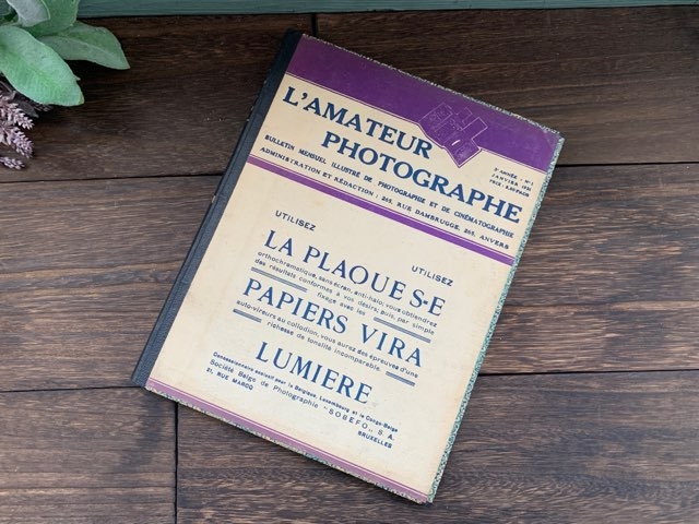 フランス 1931年 L’AMATEUR PHOTOGRAPHE 映画写真 アート本 アンティークブック 古書 全96ページ フランス語