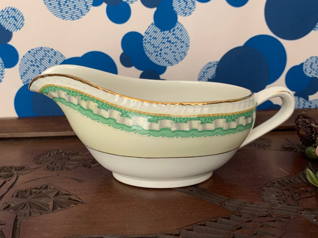 -SOLD OUT-イギリス PORTLAND POTTERY ヴィンテージ/アンティーク ソースポット