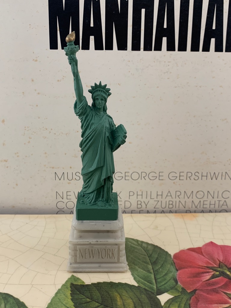 アメリカ 1987年 自由の女神 像 オブジェ 置物 ヴィンテージ 