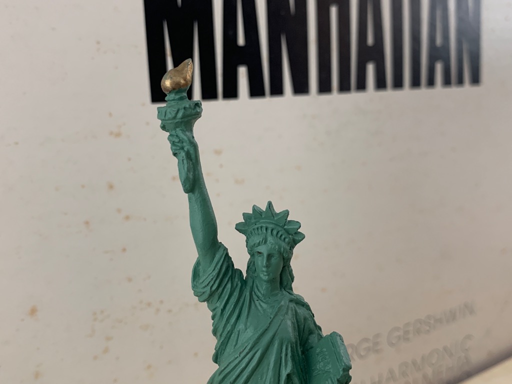 アメリカ 1987年 自由の女神 像 オブジェ 置物 ヴィンテージ・アンティーク ニューヨーク | Blue Swallow Vintage