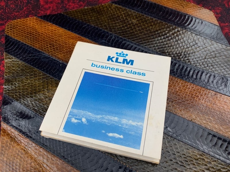 オランダ 80s デルフト KLM 陶器タイル コースター ヴィンテージ