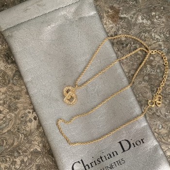 Christian Dior クリスチャンディオール Blue Swallow Vintage