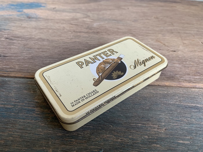 オランダ 60s PANTER  虎 タバコ缶 ヴィンテージ