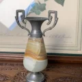 オランダ 70s パキスタンオニキス 花瓶 一輪挿し トロフィー ヴィンテージ・アンティーク