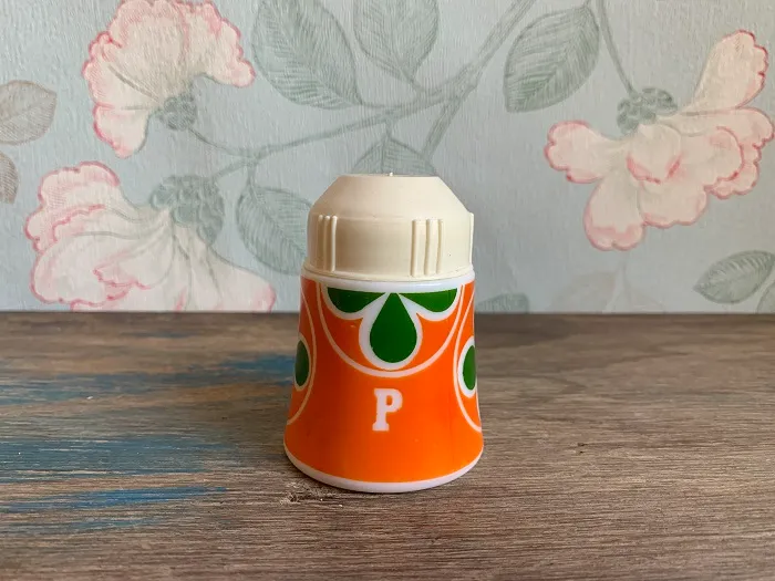 オランダ 60s ミルクガラス レトロポップ ペッパー ヴィンテージ