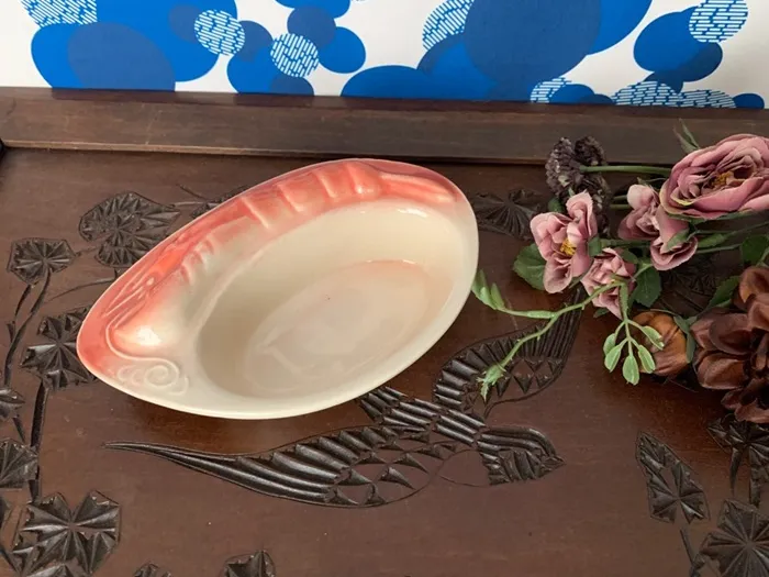 【20%OFF】フランス 中鉢 小物入れ エビ 陶器 ヴィンテージ