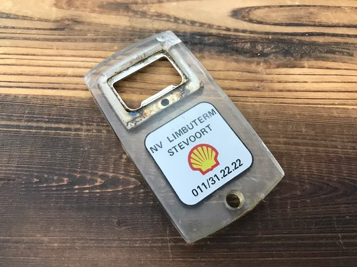 ベルギー 70s SHELL シェル石油 栓抜き ヴィンテージ