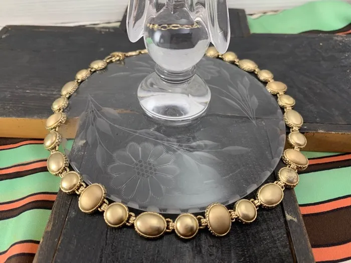 アメリカ 80s Liz Claiborne リズクレイボーン ネックレス ゴールド ヴィンテージ