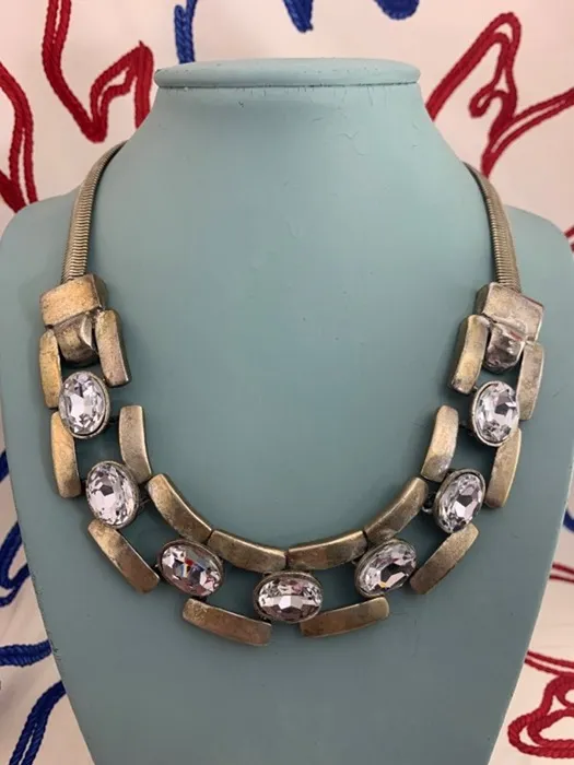 ドイツ 60s ネックレス 大ぶりチェーン ヴィンテージ