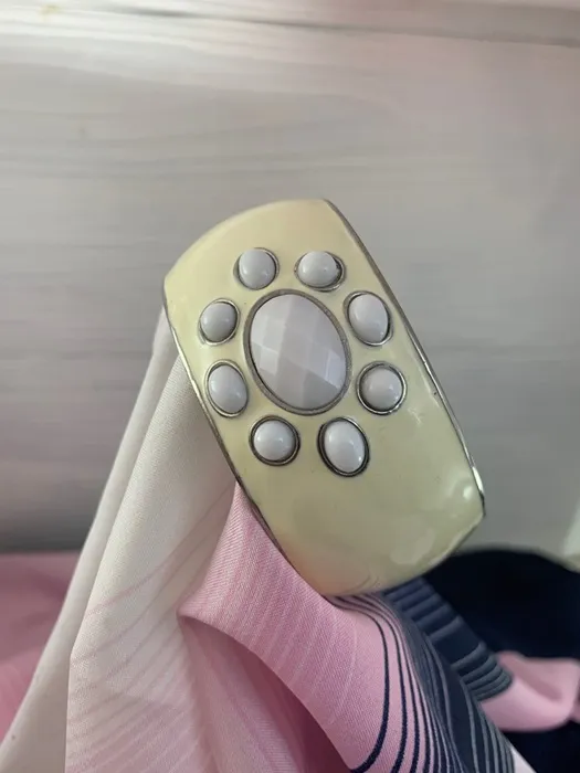 ドイツ 80s バングル ホワイト ヴィンテージ