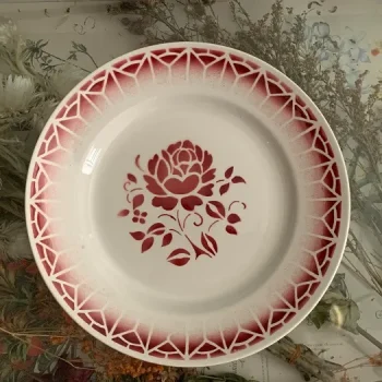 専用❣️フランスアンティーク サンタマン 小鳥と野薔薇のプレートA・B同梱 専用❣️フランスアンティーク サンタマン 小鳥と野薔薇の