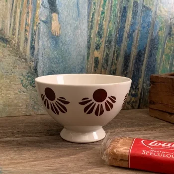 ベルギー 60s カフェオレボウル あずき色 陶器 ヴィンテージ | Blue